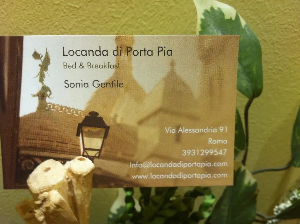 Bed & Breakfast Locanda Di Porta Pia Rome